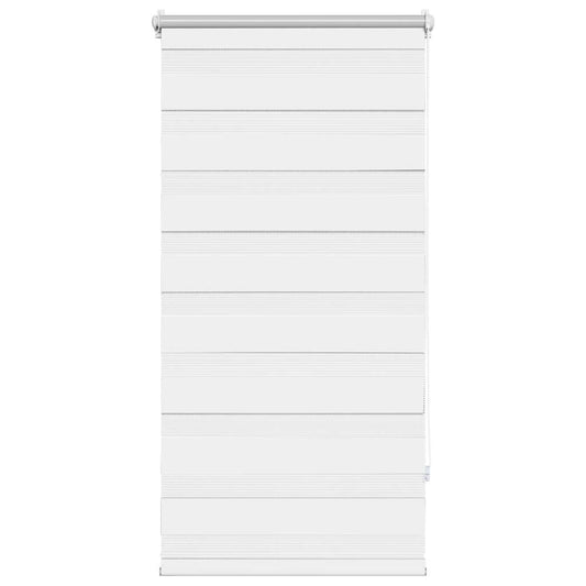 Zebra blind 80.9x150 cm Fabric Width 76.7 cm white
