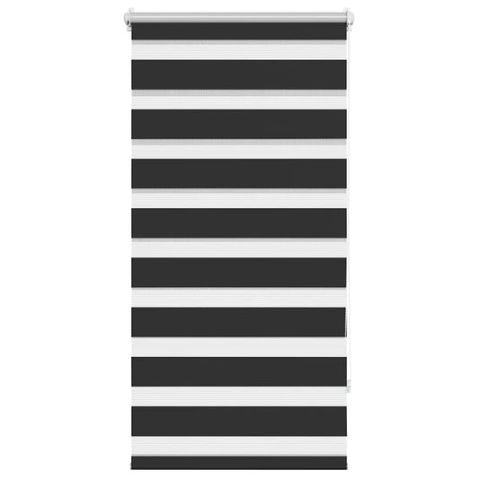 Zebra blind 80.9x150 cm Fabric Width 76.7 cm black