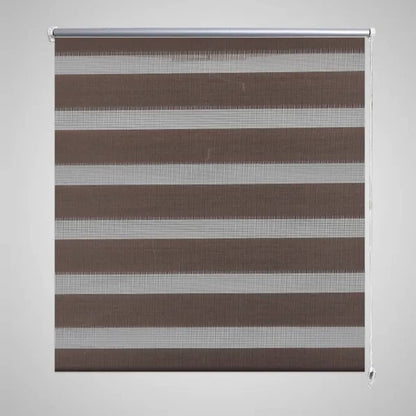 Zebra Blind 80 x 150 cm Coffee