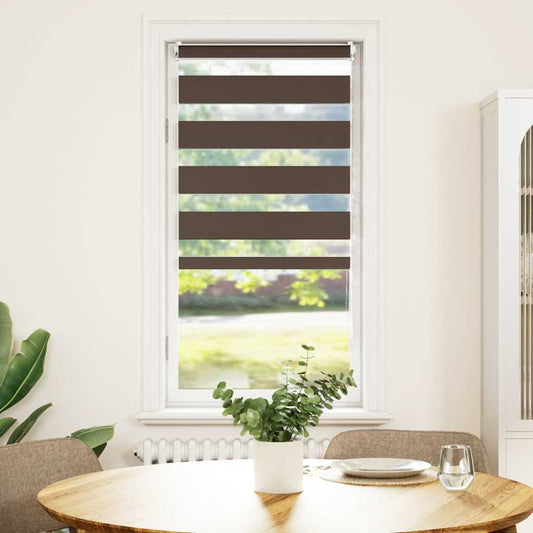 Zebra blind 80.9x150 cm Fabric Width 76.7 cm coffee