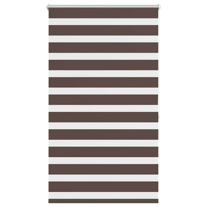 Zebra blind 80.9x175 cm Fabric Width 76.7 cm coffee