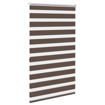 Zebra blind 80.9x175 cm Fabric Width 76.7 cm coffee