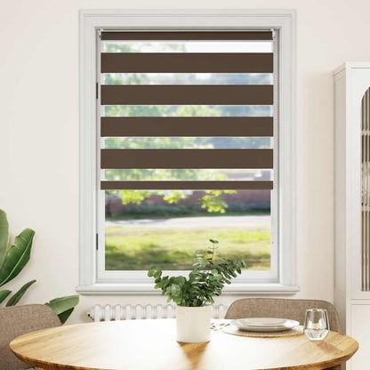 Zebra blind 80.9x175 cm Fabric Width 76.7 cm coffee