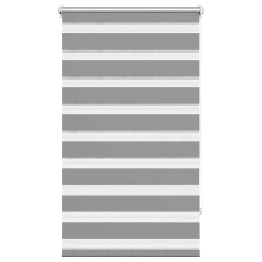 Zebra blind 90.9x150 cm Fabric Width 86.7 cm grey