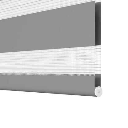 Zebra blind 90.9x150 cm Fabric Width 86.7 cm grey