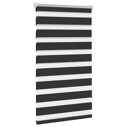 Zebra blind 90.9x150 cm Fabric Width 86.7 cm black