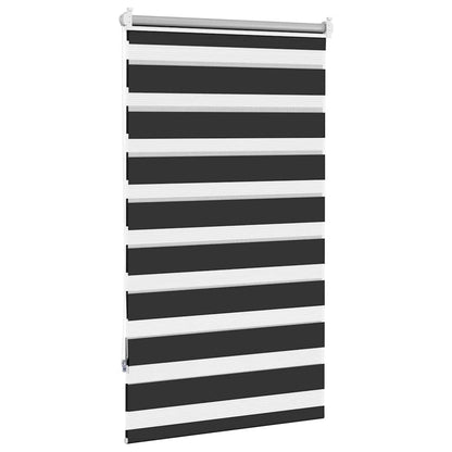 Zebra blind 90.9x150 cm Fabric Width 86.7 cm black