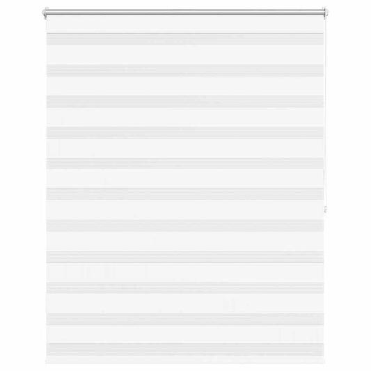 Zebra blind 120.9x175 cm Fabric Width 116.7 cm white