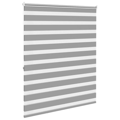Zebra blind 120.9x175 cm Fabric Width 116.7 cm grey