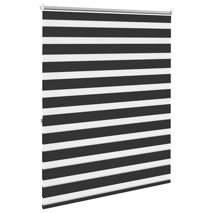 Zebra blind 120.9x175 cm Fabric Width 116.7 cm black