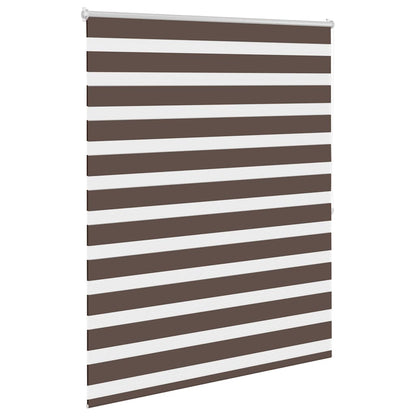 Zebra blind 120.9x175 cm Fabric Width 116.7 cm coffee