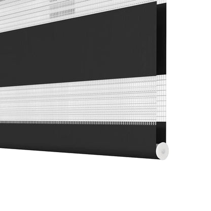 Zebra blind 120.9x230 cm Fabric Width 116.7 cm black