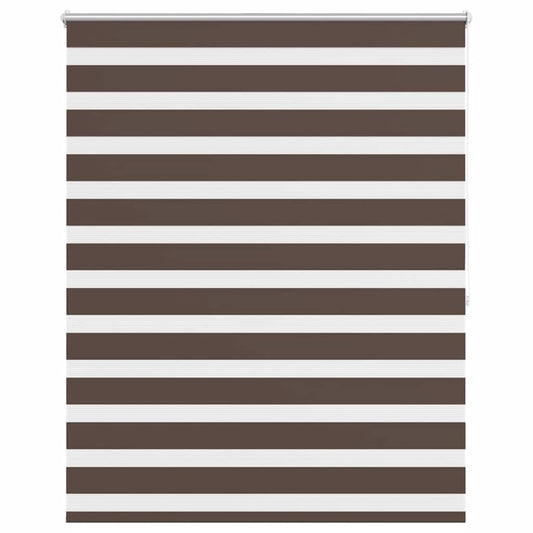 Zebra blind 140.9x175 cm Fabric Width 136.7 cm coffee