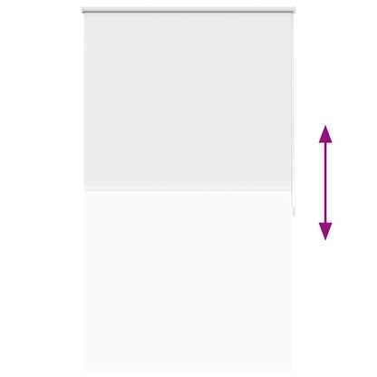 Roller blind blackout 84.4x175 cm Fabric Width 80 cm white