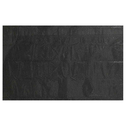 Floating Rectangular PE Solar Pool Film 19.8 x 13.1 ft Black