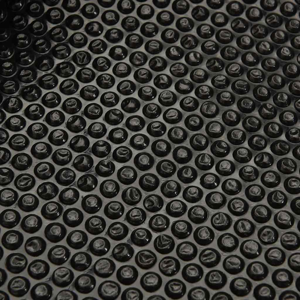 Floating Rectangular PE Solar Pool Film 19.8 x 13.1 ft Black