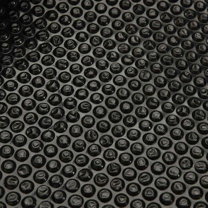 Floating Rectangular PE Solar Pool Film 19.8 x 13.1 ft Black