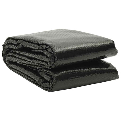Floating Rectangular PE Solar Pool Film 10 x 5 m Black