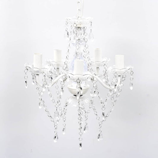 Artificial Crystal Glass Ceiling Light | Transparent
