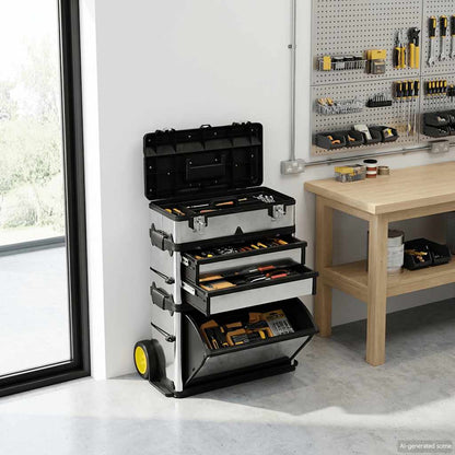 3-Part Rolling Tool Box replaces 140174