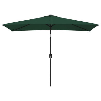 Parasol | Green | Polyester, Steel | 200 x 300 cm | Foldable | Parasol