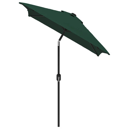 Parasol | Green | Polyester, Steel | 200 x 300 cm | Foldable | Parasol