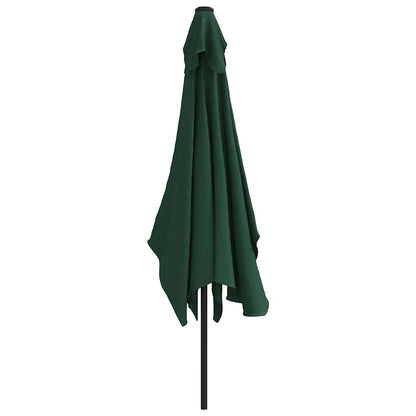 Parasol | Green | Polyester, Steel | 200 x 300 cm | Foldable | Parasol