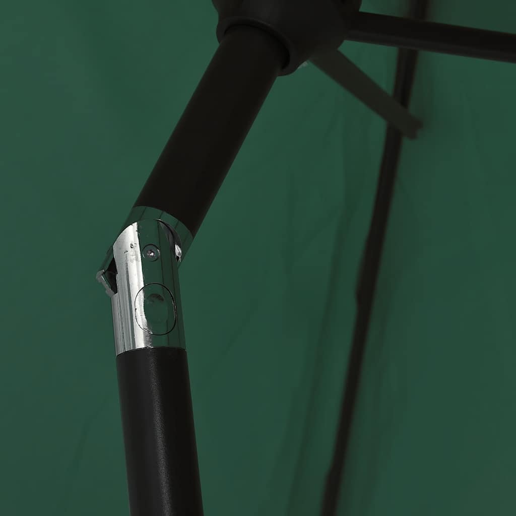 Parasol | Green | Polyester, Steel | 200 x 300 cm | Foldable | Parasol