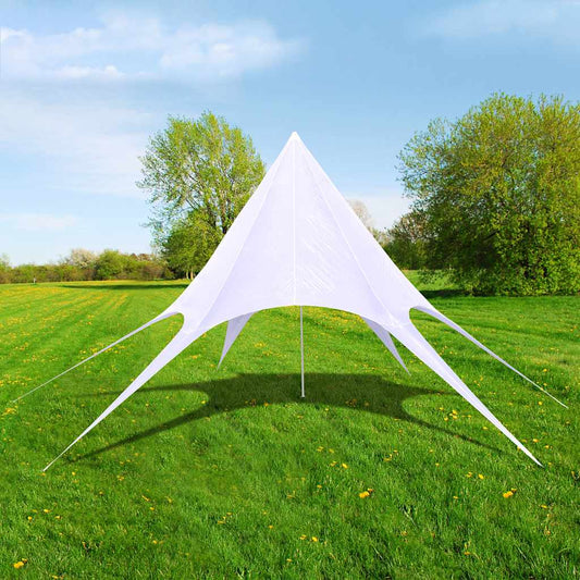 Garden Gazebo | White | Oxford Fabric | Large | Collapsible