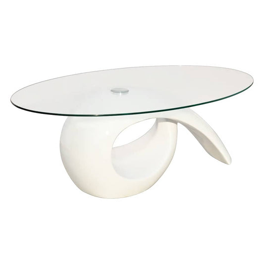 Coffee Table | High gloss white