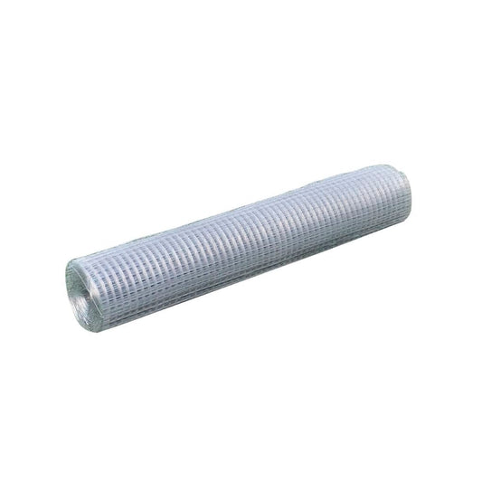 Chicken Wire Fence Galvanised Steel 25x1 m Silver