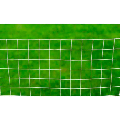 Chicken Wire Fence Galvanised Steel 25x1 m Silver