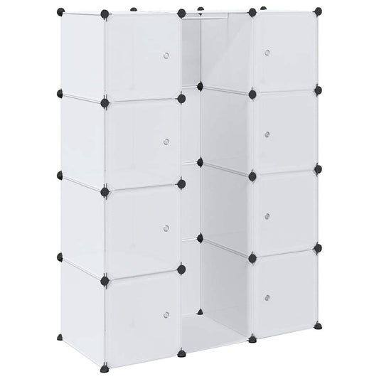 Modular Storage | White | Plastic and chromed steel wire | Medium