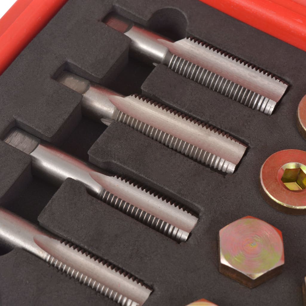 Oil Drain Plug Sump Damaged Thread Repair Kit 64 pcs M13 M15 M17 M20