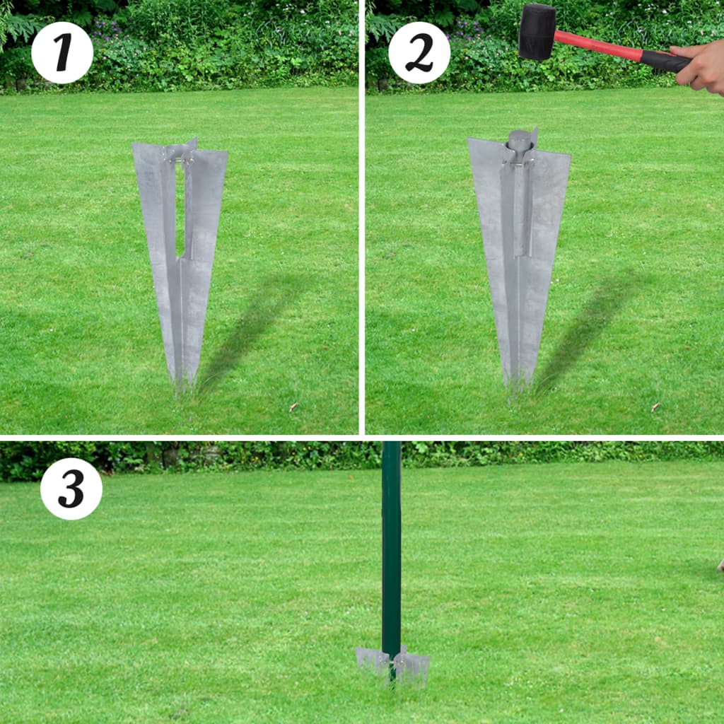 Euro Fence Steel 10x1.0 m Green
