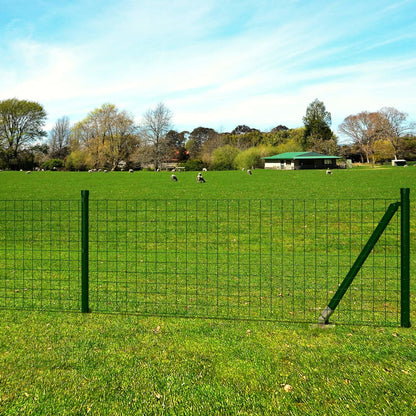 Euro Fence Steel 25x0.8 m Green