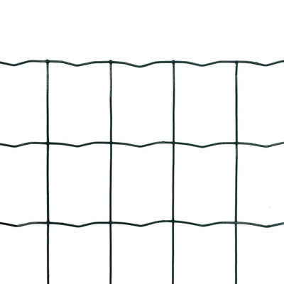 Euro Fence Steel 25x0.8 m Green