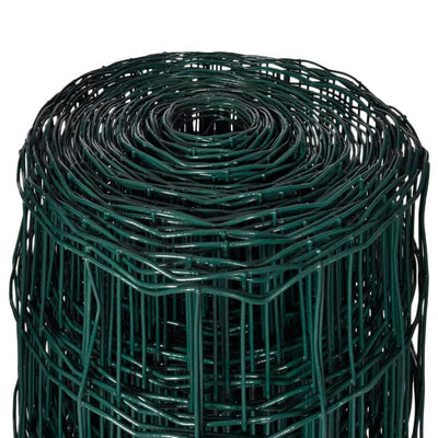 Euro Fence Steel 25x0.8 m Green