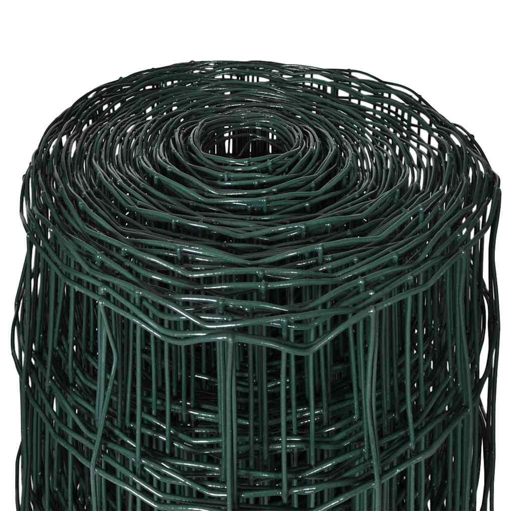 Euro Fence Steel 10x1.0 m Green