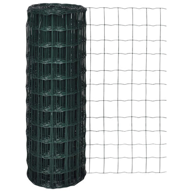 Euro Fence Steel 10x1.2 m Green