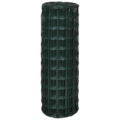 Euro Fence Steel 82ftx3.3ft Green