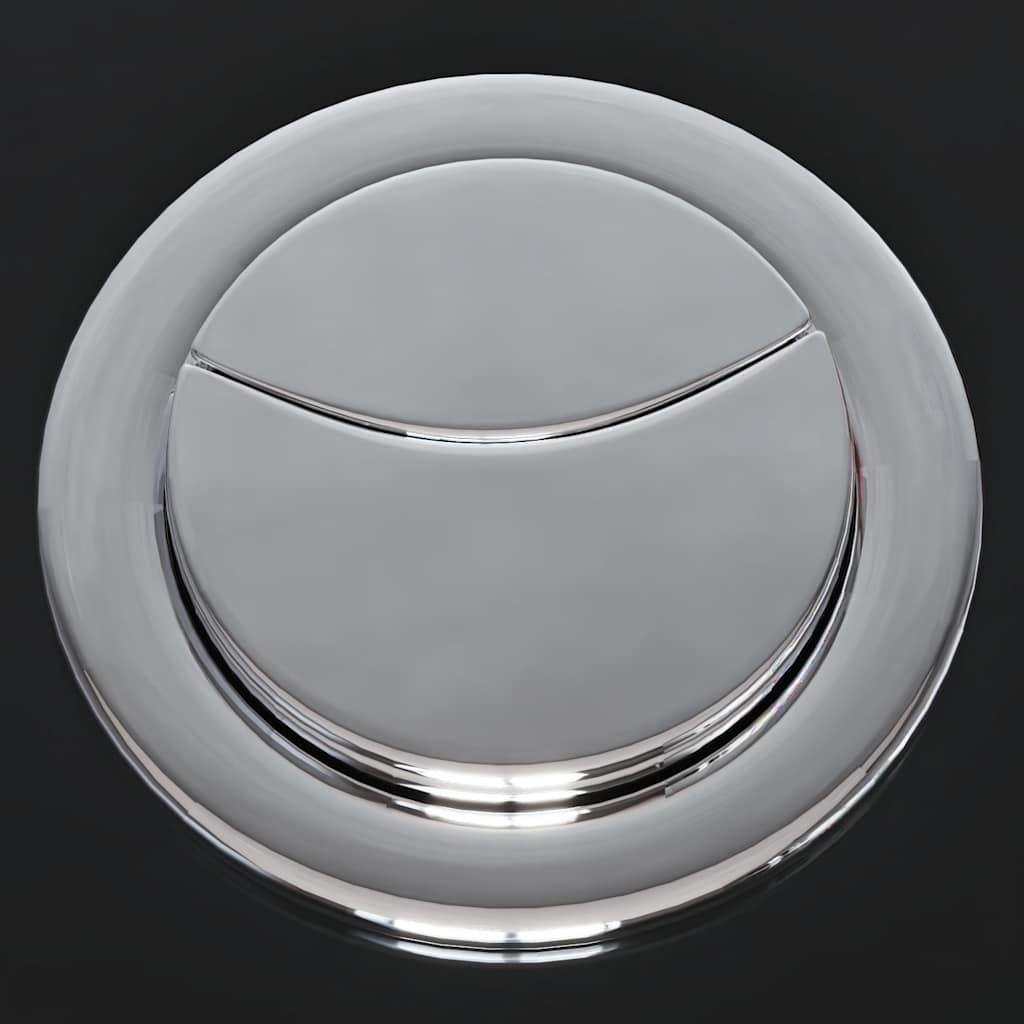 Toilet With Cistern Black