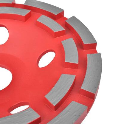 Diamond Grinding Cup Wheel Double Row 180mm
