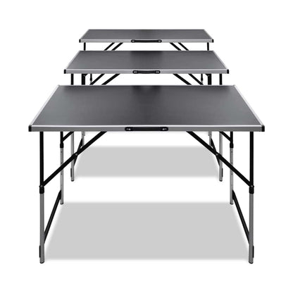 Pasting Table 3 pcs Foldable Height Adjustable