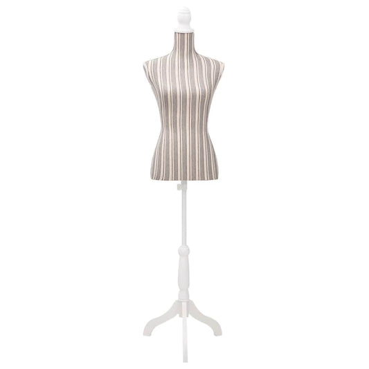 Female Mannequin | Beige with stripes