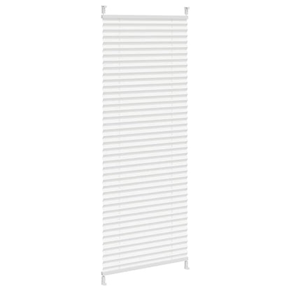 Plisse Blind 40x150cm White Pleated Blind