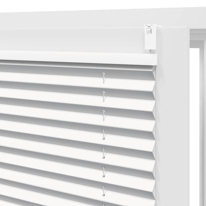 Plisse Blind 40x150cm White Pleated Blind