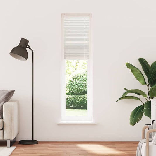 Plisse Blind 40x200cm White Pleated Blind
