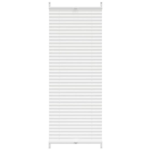 Plisse Blind 50x150cm White Pleated Blind