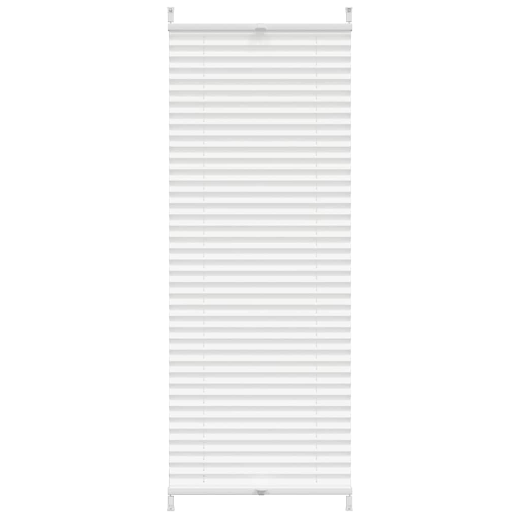 Plisse Blind 60x100cm White Pleated Blind